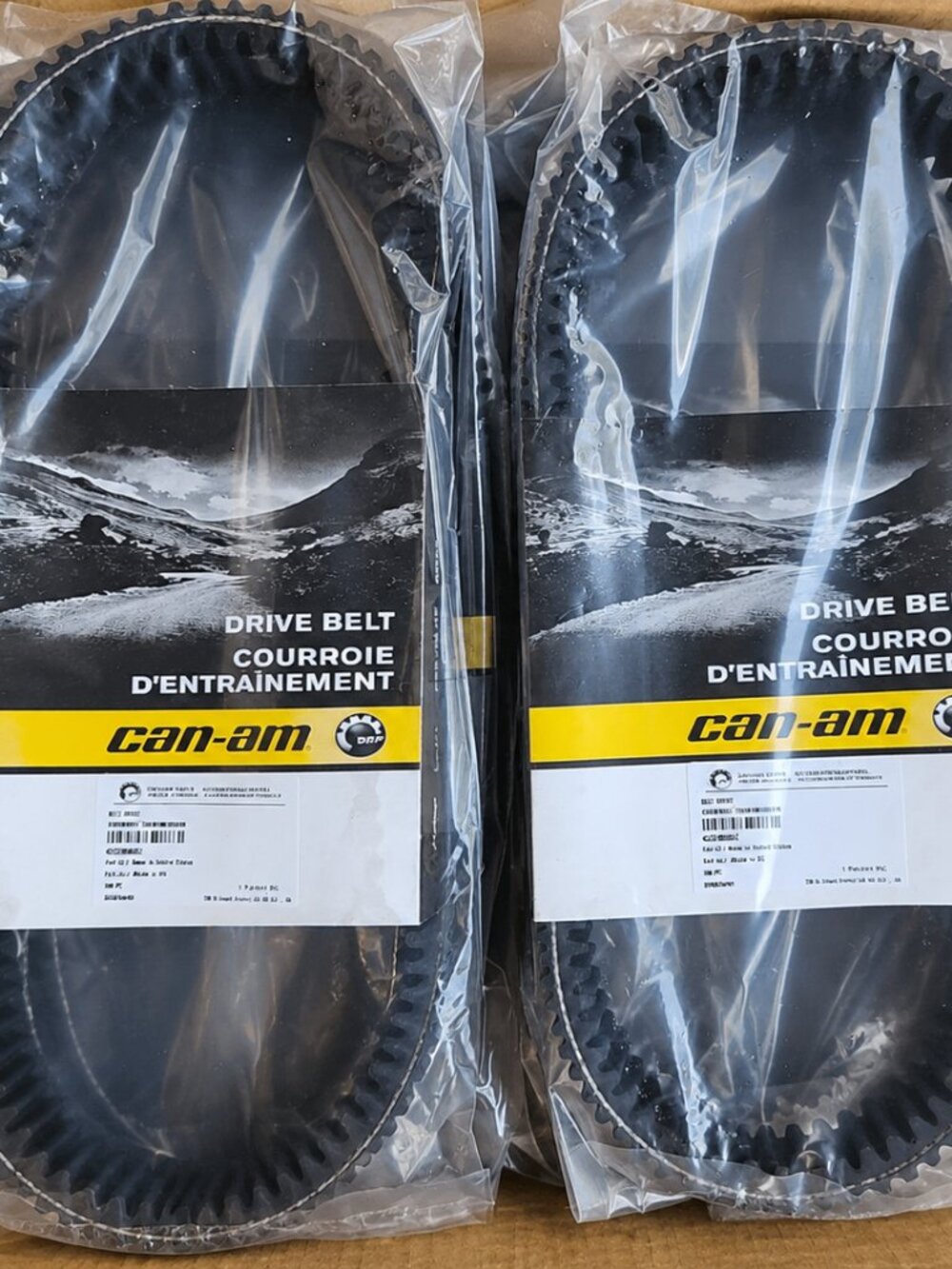 Can-Am 422280652 Heavy-Duty High Performance Drive Belt (Pack of 2)